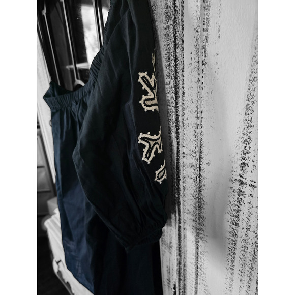 Anthropologie Embroidered Mini Dress - New Small - Picture 5 of 5